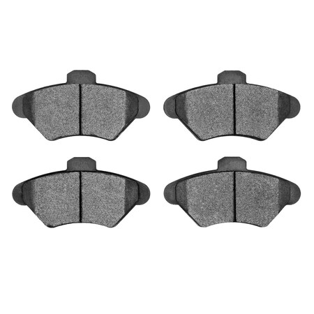 5000 Advanced Brake Pads - Semi Metallic, Long Pad Wear,,  Front